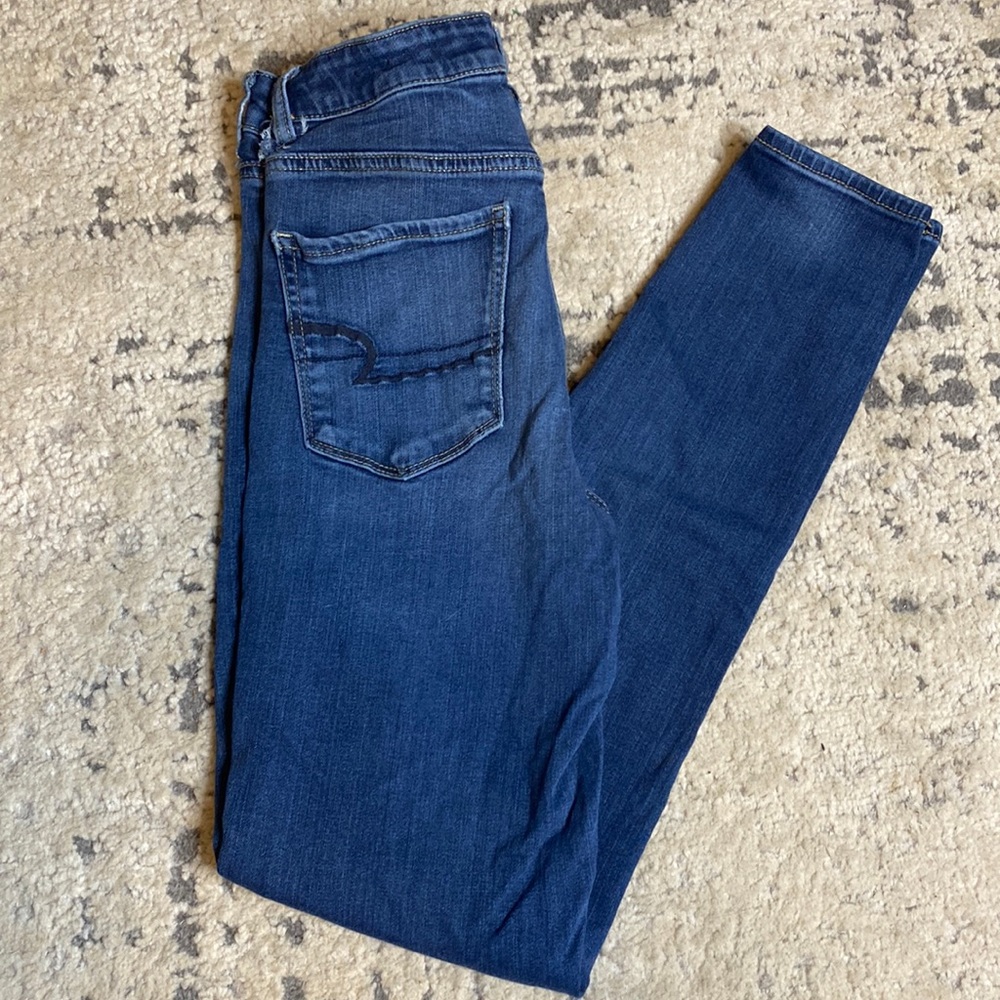 Super High Waisted Skinny Jeans